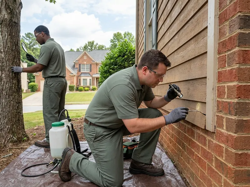Carpenter Ant Colony Tracing & Structural Protection in Cumming, GA
