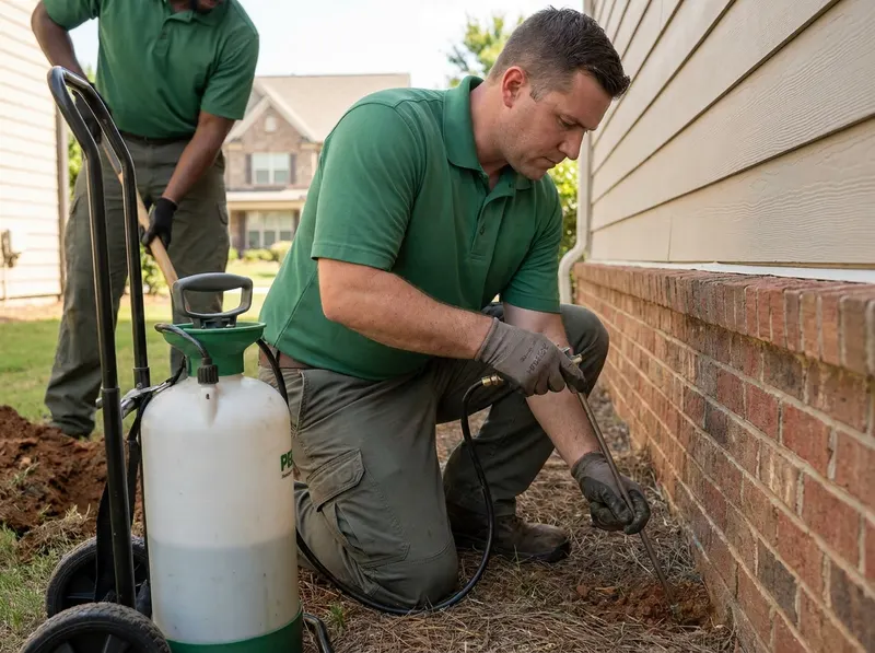 Subterranean Termite Soil Treatment & Foundation Defense in Cumming, GA